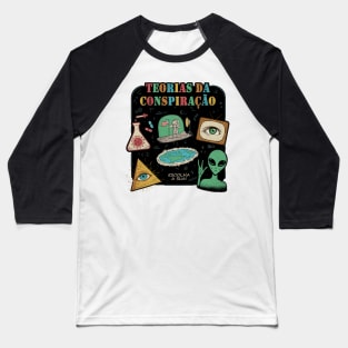 Conspiracy Theories Baseball T-Shirt